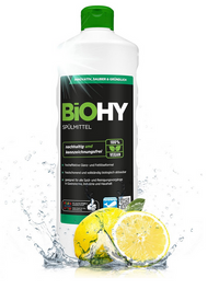 BiOHY Spülmittel (1l Flasche) | Bio Geschirrspülmittel ohne schädliche Chemikalien
